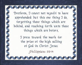 I Press Toward The Mark - Philippians 3:13-14